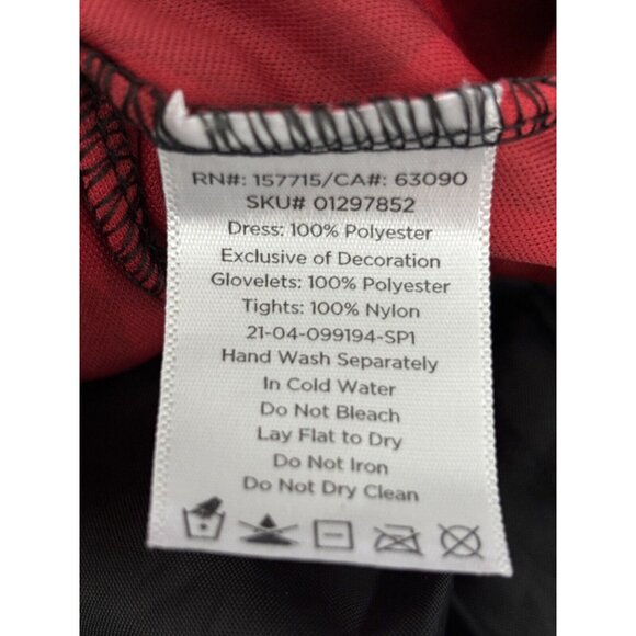 Spirit Halloween Horror Harlequin Child Medium 8/10 Costume - Picture 4 of 4